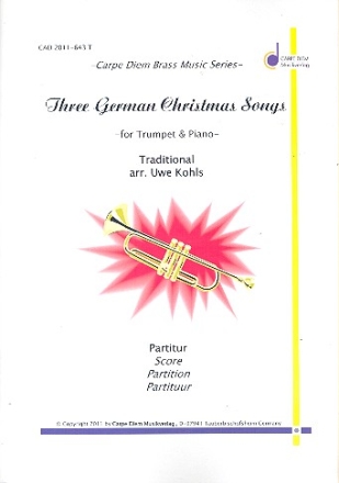 3 German Christmas Songs for trumpet and piano