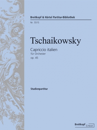 Capriccio Italien op.45 fr Orchester Studienpartitur