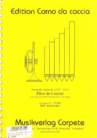 Pice de concert op.88 fr Corno da caccia und Orgel