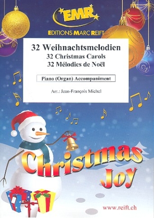 Christmas Joy 32 Weihnachtsmelodien fr Blasorchester Klavierbegleitheft