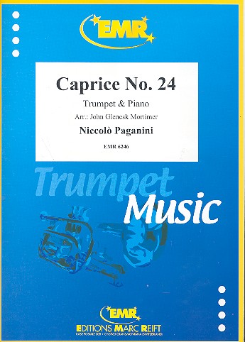 Caprice Nr.24 fr Trompete und Klavier