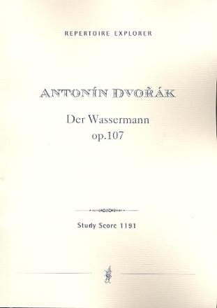 Der Wassermann op.107 fr Orchester Studienpartitur