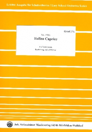 Capriccio italien op.45  fr Orchester (Schulorchester) Partitur und Stimmen