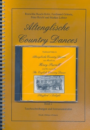Altenglische Country Dances Band 2 (+CD) Tanzbeschreibungen und Instrumentalstze