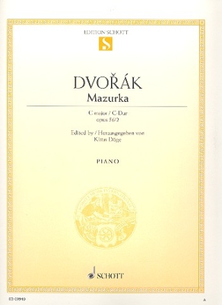 Mazurka C-Dur op.56,2 fr Klavier