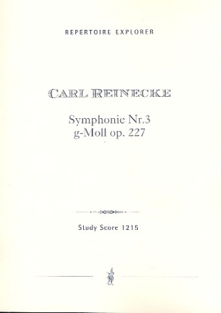 Sinfonie g-Moll Nr.3 op.227 fr Orchester Studienpartitur