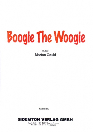 Boogie the Woogie: fr Klavier