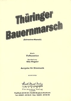 Thringer Bauernmarsch: fr Blasorchester Stimmen