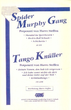 Tango-Knller   und  Spider Murphy Gang: fr Salonorchester