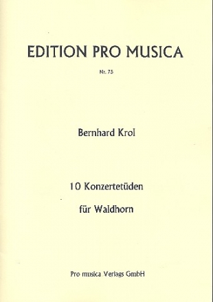 10 Konzertetden  fr Waldhorn