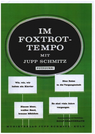 Schmitz, Jupp Im Foxtrot Tempo mit Jupp Schmitz