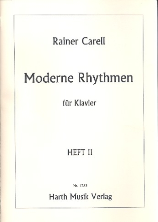 Moderne Rhythmen Band 2 fr Klavier