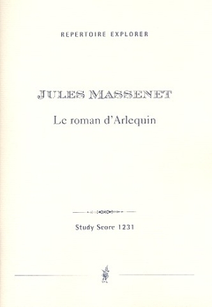 Le roman d`Arlequin fr Orchester Studienpartitur