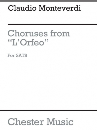 Choruses from L'Orfeo for mixed chorus and piano score (en/it),  archive copy