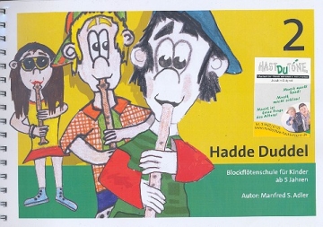 Hadde Duddel Band 2 (+CD) fr Sopranblockflte