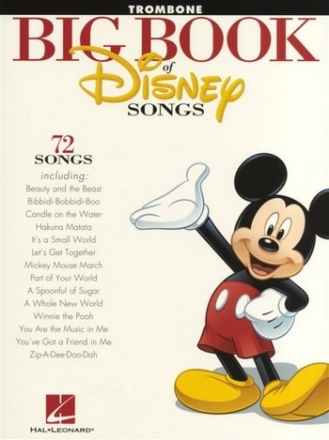 Big Book of Disney Songs: for trombone