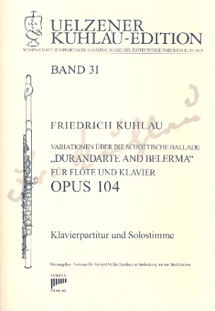 Durandarte-Variationen op.104 fr Flte und Klavier