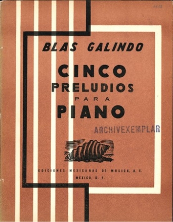 5 preludios para piano