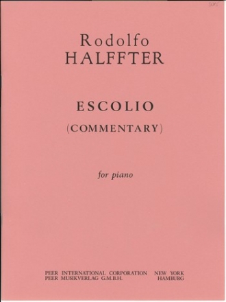 Escolio op.43 for piano