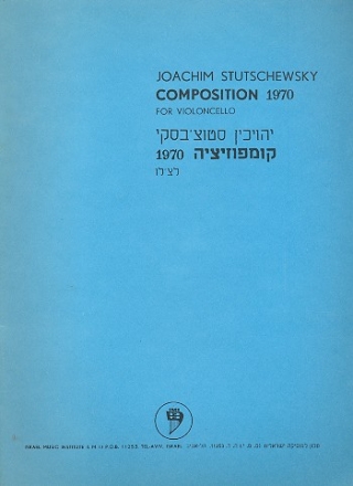 Composition 1970 for violoncello solo