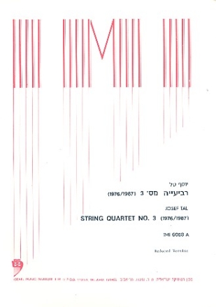 String quartet no.3 (short version) score