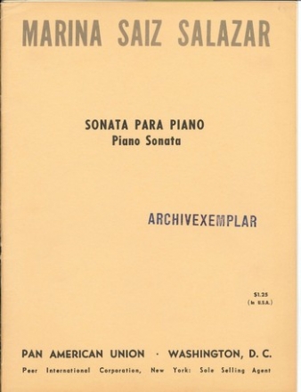 Sonata for piano