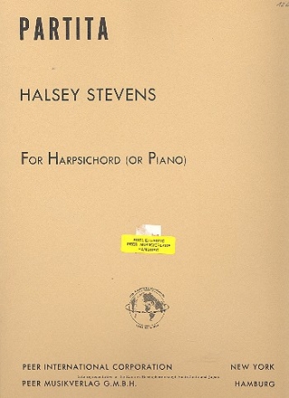 Partita for harpsichord (piano)