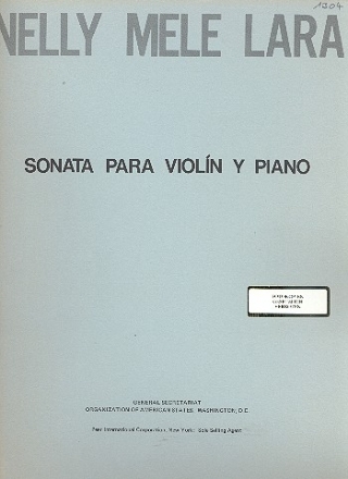 Sonata para violin y piano