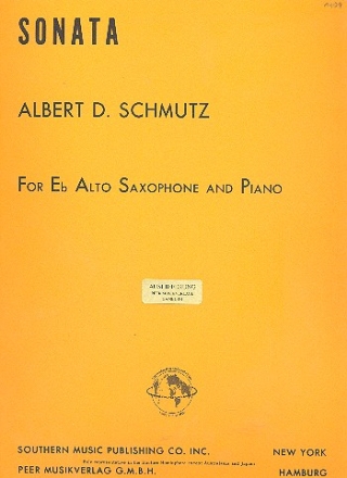 Sonata for alto saxophone and piano