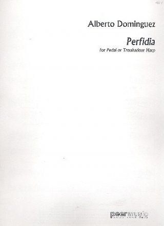 Perfidia for pedal or troubadour harp