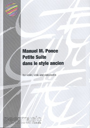 Petite Suite Dans Le Style Ancien for violin, viola and violoncello parts