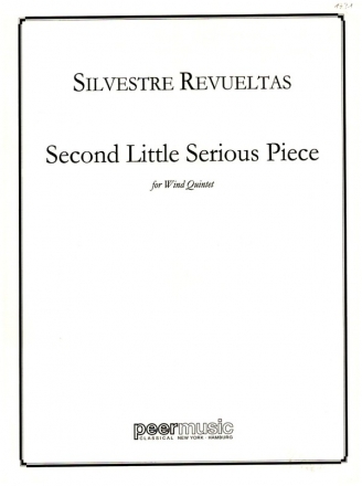 Second little serious Piece for piccolo, oboe, trumpet, clarinet and baritone saxophone score