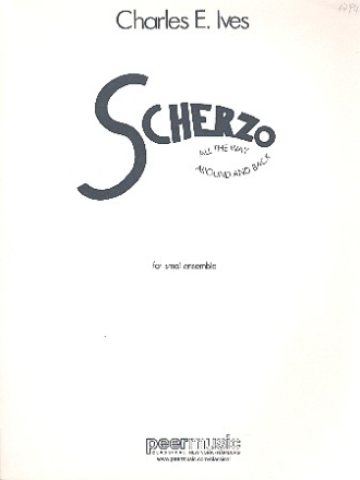 Scherzo  for small ensemble score and parts