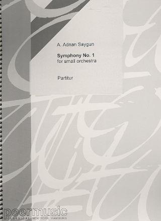 Symphony no.1 for small orchestra score