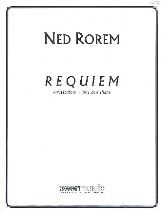 Requiem for medium voice and piano