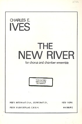 The new River for chorus and orchestra choral score