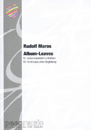 Album-Leaves for unaccompanied contrabass