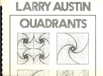 Quadrants event complex No.1 for symphonic wind Ensemble with Electronic Tape score