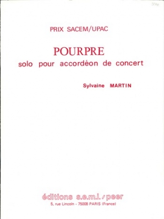 Pourpre pour accordeon