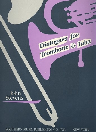 Dialogues for trombone and tuba 2 scores