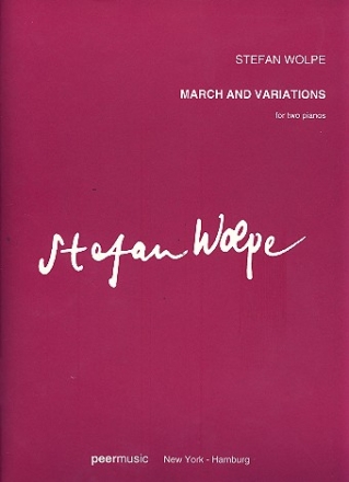 March and Variations for 2 pianos