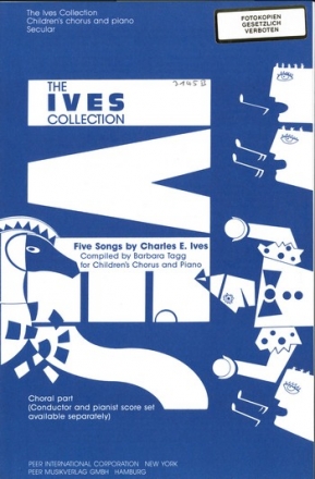 5 Songs for children's chorus and piano chorus score