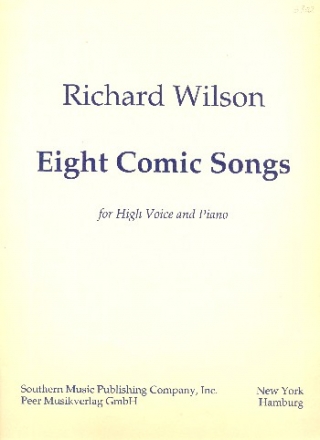 8 comic Songs for high voice and piano