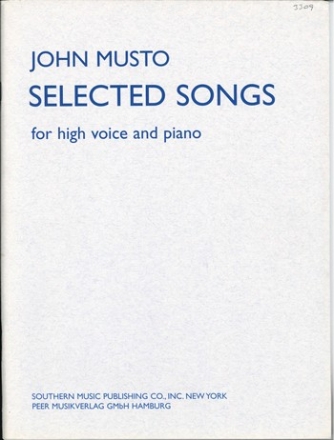 Selected Songs for high voice and piano