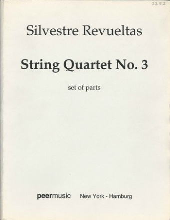 String Quartet no. 3  parts