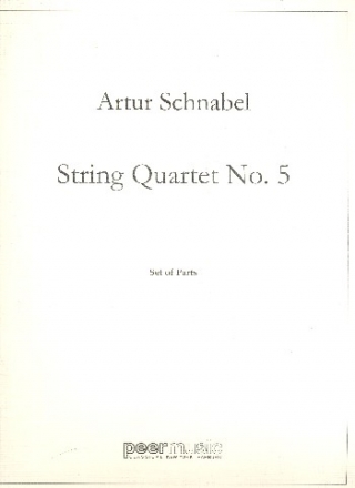 String Quartet no.5  parts