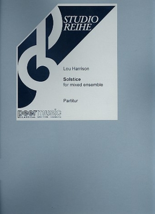 Solstice for 7 instruments (chamber ensemble) score