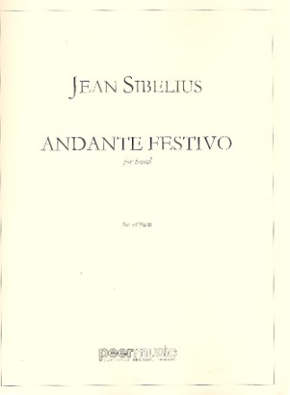 Andante Festivo for concert band Set of parts