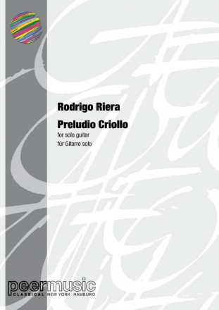 Preludio Criollo fr Gitarre