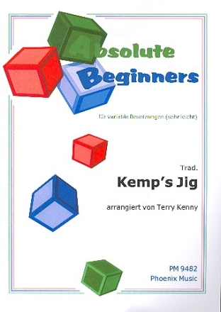 Kemp's Jig fr variable Besetzung (sehr leicht) Partitur und Stimmen